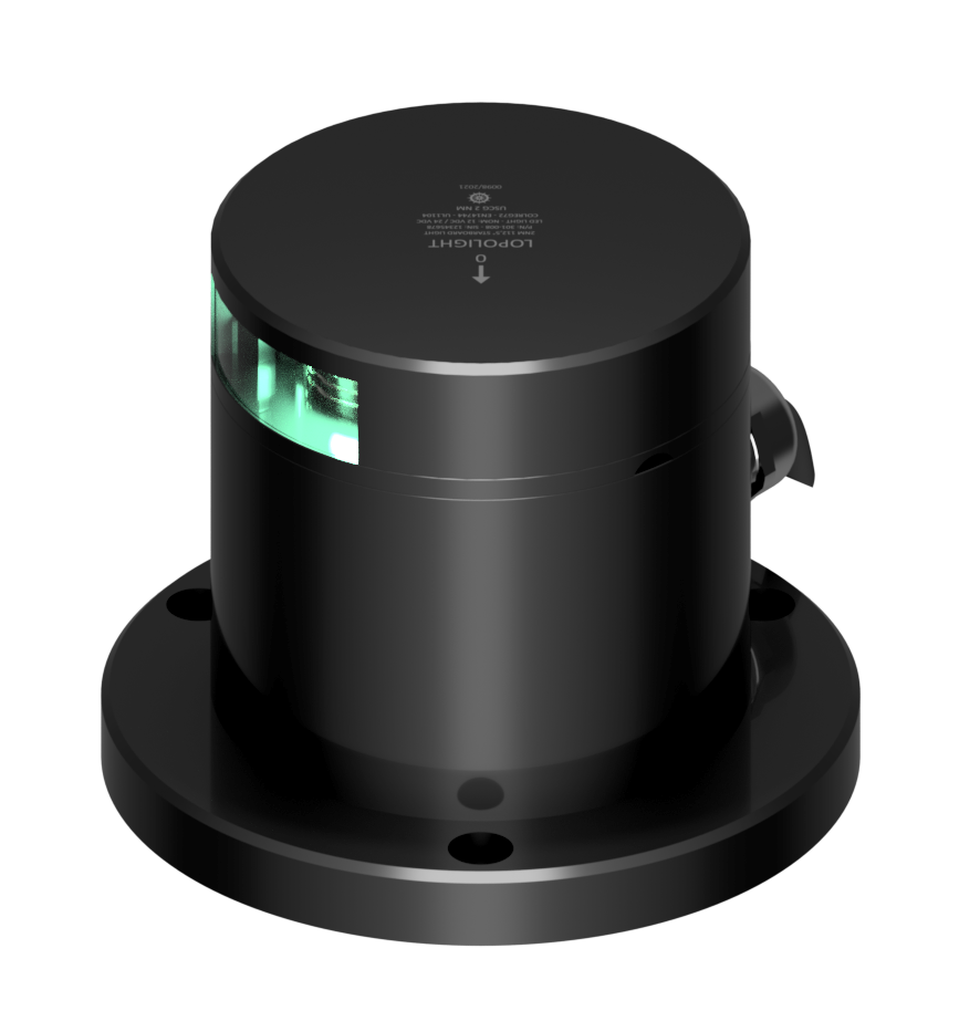 2nm 112,5° Green, Starboard, black anodized 2nm 112,5° Green, Starboard, black anodized